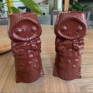 New! Star Wars Jawa Tiki Mugs Set of Two!